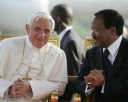 Image of Right up to the present day, waves of missionaries and martyrs have continued to bear witness to Christ throughout Africa, and today the Church is blessed with almost a hundred and fifty million members.