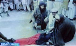 Image of Muslim Khan had said that the actual punishment for the girl was stoning to death when in reality she was ‘only’ flogged.
