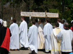 Image of We thank the organizers of this beautiful devotion and encourage those praying for the end of the Notre Dame scandal to also join their hearts in reverence before Our Lord in the Blessed Sacrament this Sunday. Patrick Reilly, president of The Cardinal Newman Society.