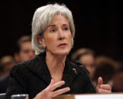 Image of As governor, Sebelius vetoed the Comprehensive Abortion Reform Act, legislation to implement restrictions on late-term abortion procedures. She has opposed or vetoed several abortion-accountability bills, including medically-supported clinic regulation legislation which she vetoed in both 2003 and 2005. She also vetoed legislation requiring explicit medical reasons for late-term abortions.
