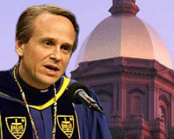 Image of Any Catholic university that supports a program to reduce poverty by eliminating poor children has a serious problem. No Catholic should be taking a leadership role in an effort that distributes contraception or promotes abortion. (Patrick Reilly, President of The Cardinal Newman Society)
