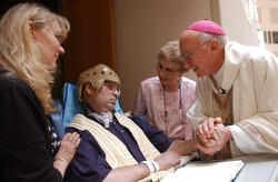 Image of (Father Vakoc: Heroic Virtue lived in a true Priest of Christ)'When people saw him, they became grateful for their own lives, no matter what they were experiencing.His ministry didn't end at the time of his injury; it just changed.'