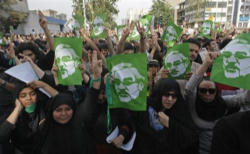 Image of Whatever the cause the unrest though has not been limited to the capital; demonstrations have been reported in cities like Isfahan, Shiraz and Mashad.