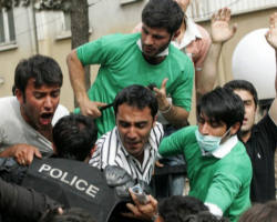 Image of According to a number international news reports, Mir Hossein Mousavi, the Iranian reformist presidential candidate who was also a prime minister during Iran Iraq war and Mehdi Karrubi another reformist candidate with a number of other prominent members of reformists groups in Iran are under house arrest.