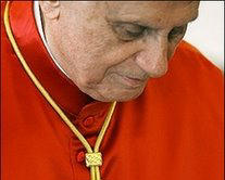 Image of 'Christ did not respond to evil with evil but with good, with his infinite love.' Pope Benedict XVI