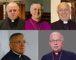Image of The five bishops were chosen because of their experience and dedication and will be tasked with getting to know the life and apostolate of the congregation.  They will present a report to the Holy See at the conclusion of the Visitation.
