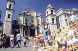 Image of The bishops' primary objective on the island is to consider pastoral collaboration with the Church in Cuba and Caritas and to analyze the progress of rebuilding after the three hurricanes that struck the nation last year.