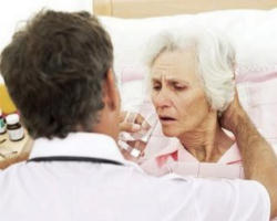Image of 'Governments have got rid of respite care and geriatric wards, so we're left with a crisis... The Government has said let's develop a service to help people die at home - what they should be doing is helping them live. Only when death is unavoidable should you start withdrawing treatment.' 