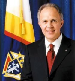 Image of Carl Anderson, Supreme Knight of the Knights of Columbus.