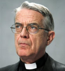 Image of Jesuit Father Federico Lombardi, director of the Holy See's press office.