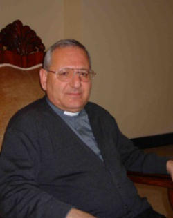 Image of Archbishop Sako (pictured) had made a public appeal for the man's release.