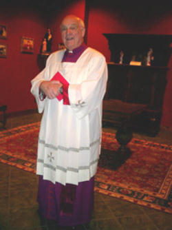 Image of Msgr. William Stetson: The Anglicans who enter full communion will find a familiar family spiritual home in the Catholic Church through those personal parishes that the prelate of the ordinariate will be able to establish and staff with specially trained priests who also have come from the Anglican tradition.