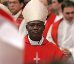Image of Cardinal Peter Turkson from Cape Coast, Ghana.
