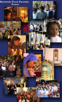 Image of Worldwide Fatima Sanctity of Life Day participants will pray through the intercession of Our Lady of Fatima for an end to war, abortion, terrorism, genocide, child slavery, assisted suicide and all other instances where death is chosen as a solution to world problems.