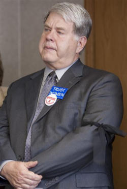 Image of Carhart faces criminal allegations of allowing non-licensed persons to give injections, start IVs and administer controlled substances. In 2007, his legal challenge to overturn a federal ban against partial-birth abortions failed at the U.S. Supreme Court. 