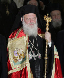 Image of 'Majorities also have rights' Ieronymos II said in a statement that L'Osservatore Romano reported today.