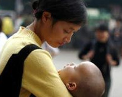 Image of China has a policy limiting each family to one child. To enforce this policy, the Chinese government requires prospective parents to obtain a permit to have a child before they become pregnant, levies enormous fines on families who have more than one child, monitors women’s reproductive cycles, mandates birth control, and in some cases, forces abortions and sterilizations upon women.