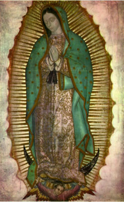 Image of A recent surveyed showed that one out of every four Mexicans say they have received a favor or miracle through the intercession of the Virgin, who is patron of the Americas.