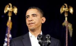 Image of President Barack Obama spoke briefly on Monday from a military base in Hawaii, where he is vacationing.