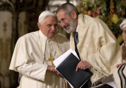 Image of The Pope and the Rabbi. 