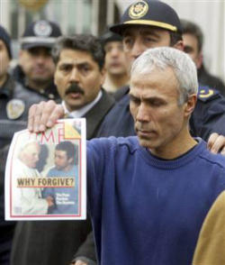 Image of Mehmet Ali Agca.