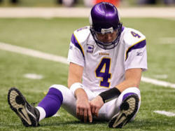 Image of Brett Favre: 'If I were to make a list, I would include the interceptions, the sacks, the really painful losses. Those times when I’ve been down, when I’ve been kicked around, I hold on to those. In a way those are the best times I’ve ever had, because that’s when I’ve found out who I am. And what I want to be.'