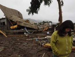 Image of CHILE EARTHQUAKE 2010: Rescuers Struggle To Save Lives After Quake.