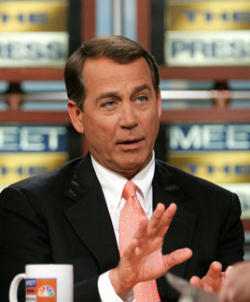 Image of House Republican Leader John Boehner (R-OH) 