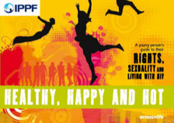 Image of The Girl Scouts, along with the YMCA have been co-moderating a young women´s caucus that included an 'Intergenerational Conversation' side event on 'universal access' and 'reproductive health.'  