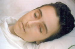 Image of Chiara Badano, who died just 20 years ago while still a teenager, will be beatified Sept. 25.