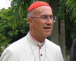 Image of Cardinal Bertone.