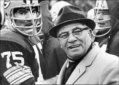 Image of Vince Lombardi.