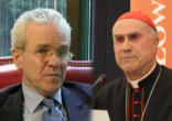 Image of Dr. Fitzgibbons and Cardinal Bertone