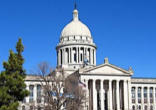 Image of The Oklahoma State Capitol Building.