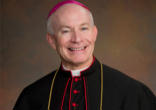 Image of Archbishop George J. Lucas is the fifth archbishop and tenth to lead the Archdiocese of Omaha. He was named Archbishop of Omaha on June 3, 2009 after serving nearly 10 years in the Diocese of Springfield in Illinois. He was ordained a bishop on December 14, 1999 and installed on July 22, 2009. 
