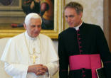 Image of The Holy Father's private secretary affirmed that this Pontiff, whom he described as the 