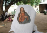 Image of Symbol of Faith in a Village outside of Juba.