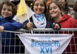 Image of Pope Benedict XVI in Spain