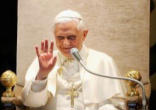 Image of Pope addressing a General Audience in Paul VI Hall