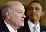 Image of President Obama and his new Chief of Staff Bill Daley