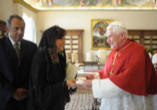 Image of Egyptian Ambassador and the Pope