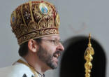 Image of The Ukrainian Catholic Church's Synod of Bishop chose the 40-year-old Archbishop Shevchuk as their new leader on March 27