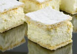 Image of Pope John Paul II's favorite food, now known as the papal cream cake.