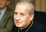 Image of  Bishop Javier Echevarría, the prelate of Opus Dei