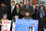 Image of Rabbi Yehuda Levin and Randall Terry