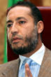 Image of Gaddafi's third son, Saadi is preparing to surrender to rebels in Tripoli.