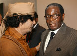 Image of Several reports have claimed Gaddafi is in ZImbabwe as a 
