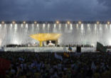 Image of The needed rains came but the faith of these young people is built on rock. 