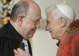 Image of Pastor Schneider and Pope Benedict XVI