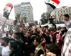Image of Syrian protesters have endured months of bloody crackdowns by the al-Assad regime. 